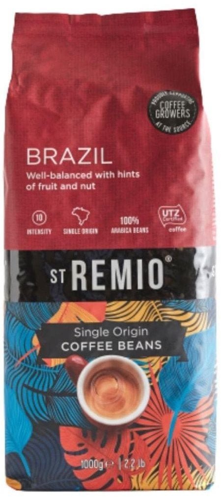St Remio St Brazil 1 kg - Kafijas pupinas Brazil STREMIOBRAZIL 9349883000242