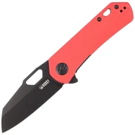 Noże - Nóż składany Kubey Knife Duroc Red G10, Black Stonewashed AUS-10 by Colin Maisonpierre (KU332F) - miniaturka - grafika 1