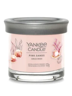 Yankee Candle Mała świeca zapachowa - Pink Sands - 122 g - Świece - miniaturka - grafika 1