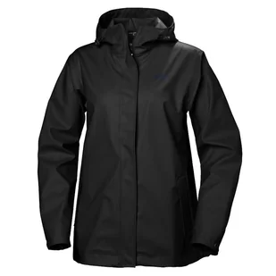 Helly Hansen Moss, kurtka przeciwdeszczowa, damska, czarna - Kurtki i kamizelki sportowe damskie - miniaturka - grafika 1