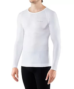 Falke męska koszulka z długim rękawem Warm Tight Fit, Sport Performance Materiał, 1 sztuka biały Weiß (White 2860) X-L 39611 - Koszulki męskie - miniaturka - grafika 1