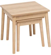 Ławy i stoliki kawowe - Zestaw stolików kawowych ABANA, 2 stoliki - miniaturka - grafika 1