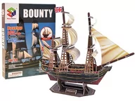 Puzzle - Puzzle 3D statek Bounty okręt morski 125 el ZA2599 - miniaturka - grafika 1