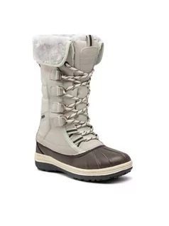 Śniegowce damskie - CMP Śniegowce Thalo Wmn Snow Boot Wp 30Q4616 Szary - grafika 1