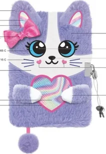 Pamiętnik Voilet Kitty - ST-MAJEWSKI - Zabawki kreatywne - miniaturka - grafika 1