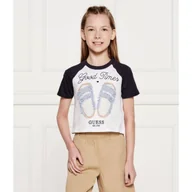 Koszulki męskie - Guess T-shirt Cropped Fit - miniaturka - grafika 1