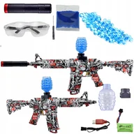 Zabawki militarne - KARABIN AUTOMAT NA KULKI ŻELOWE PISTOLET DUŻY M416 - miniaturka - grafika 1