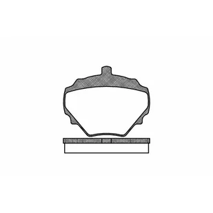 Klocki hamulcowe - komplet REMSA 0052.10 - Klocki hamulcowe - miniaturka - grafika 1