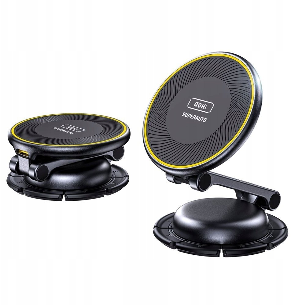 Ładowarka AOHI Samochodowa ładowarka indukcyjna AOHi Superauto Foldable Magnetic 15W