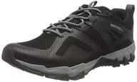 Buty trekkingowe męskie - Merrell Męskie buty turystyczne Meru, Czarne Denkmal, 46.5 EU - miniaturka - grafika 1