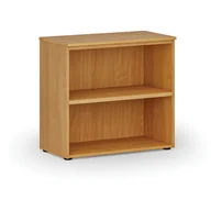 Regały biurowe - Regał biurowy PRIMO WOOD, 740 x 800 x 420 mm, buk - miniaturka - grafika 1
