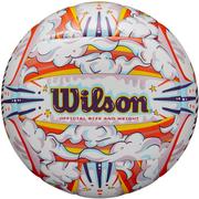 Siatkówka - Wilson Graffiti Peace Ball WV4006901XB, unisex, piłki do siatkówki, Wielokolorowe - miniaturka - grafika 1