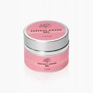 Żele do paznokci - Eclair Nails Perfect Cover Gel ROSE 50g - żel do paznokci - miniaturka - grafika 1