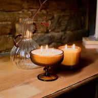 Świece - HOMLA SUNBEAM Świeca zapachowa Patchouli & Citrus 230 g - miniaturka - grafika 1