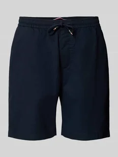 Szorty o kroju regular fit z mieszanki bawełny i elastanu - Spodenki męskie - miniaturka - grafika 1
