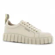 Trampki damskie - Beżowe trampki damskie CARINII - Carinii - miniaturka - grafika 1