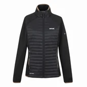 Kurtki i kamizelki sportowe damskie - Kurtka damska Regatta Women’s Clumber Hybrid Rozmiar: XXL / Kolor: czarny - miniaturka - grafika 1