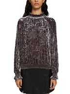 Koszulki i topy damskie - ESPRIT Collection Damska koszulka 112EO1K325, 010/ANTHRACITE, M - miniaturka - grafika 1