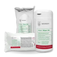 Dezynfekcja - Velox Wipes NA Bezalkoholowe Chusteczki Do Mycia I Dezynfekcji Małych Powierzchni I Sprzętu Medycznego FlowPack 50 Szt - miniaturka - grafika 1