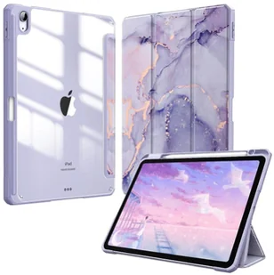 Etui Supero z Klapką do Apple iPad Air 11" 6 Gen. 2024 / iPad Air 10.9" 5 Gen. 2022 / iPad Air 10.9" 4 Gen. 2020 / iPad Air 11 2025 M3, marmurkowe fio - Etui do tabletów - miniaturka - grafika 1