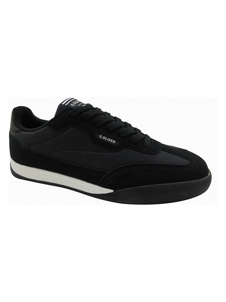 s.Oliver Sneakersy w kolorze czarnym