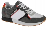 Sneakersy męskie - Męskie Sneakersy Big Star JJ174147 Białe i Szare, Nowoczesny Styl - miniaturka - grafika 1
