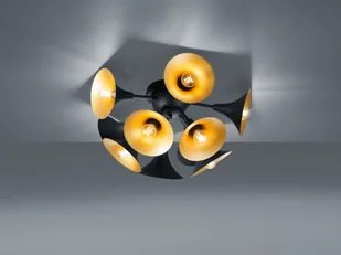 Lampa sufitowa ORCHESTRA 10xE14 - czarny - Oprawy, klosze i abażury - miniaturka - grafika 1