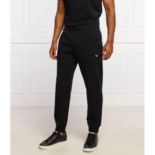Emporio Armani Spodnie dresowe | Relaxed fit - Dresy męskie - miniaturka - grafika 1