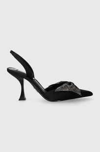 Steve Madden sandały Niteowl kolor czarny SM11002927 - Sandały damskie - miniaturka - grafika 1