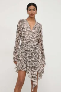 Patrizia Pepe sukienka kolor czarny mini oversize - Sukienki - miniaturka - grafika 1