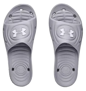 Klapki męskie UNDER ARMOUR Locker IV Na basen, plażę, siłownię - Klapki i japonki męskie - miniaturka - grafika 1