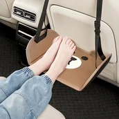 Akcesoria podróżnicze - Podnóżek Podróżny dla Dzieci Hamak na Stopy do Samochodu Samolotu w Drogę - miniaturka - grafika 1