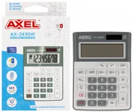 Kalkulatory - Kalkulator AX-2430W AXEL 526704 - miniaturka - grafika 1