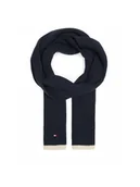 Apaszki i szaliki męskie - Tommy Hilfiger Szalik Block Flag Scarf AM0AM12061 Granatowy - miniaturka - grafika 1