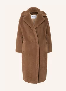 Max Mara Płaszcz Z Wielbłądziej Sierści Teddy braun - Płaszcze damskie - miniaturka - grafika 1
