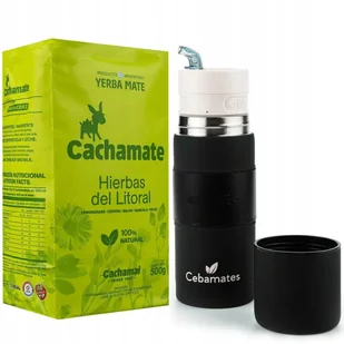Zestaw Yerba Mate FIT: Yerbomos 3w1 500ml + Cachamate Hierbas Litoral 500g - Yerba Mate Zestaw Yerba Mate FIT: Yerbomos 3w1 500ml + Cachamate Hierbas Litoral 500g - Yerba Mate - miniaturka - grafika 1