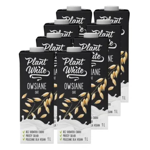 Sante Plant White Napój owsiany 1l x 8szt - Napoje roślinne - miniaturka - grafika 1