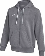 Bluzy męskie - Bluza męska Nike Park 26 Fleece Full-Zip Hoodie szara IB1228 071 S - miniaturka - grafika 1