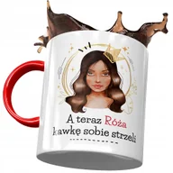 Kubki - Kubek Czerwony Dla Róży Żony Przyjaciółki Prezent z Nadrukiem ze Zdjęciem+ Opakowanie na prezent (wzór 01) - miniaturka - grafika 1