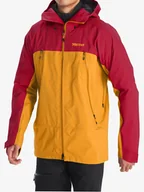 Kurtki i kamizelki sportowe damskie - Kurtka z membraną Marmot Alpinist Jacket - team red/golden sun - miniaturka - grafika 1