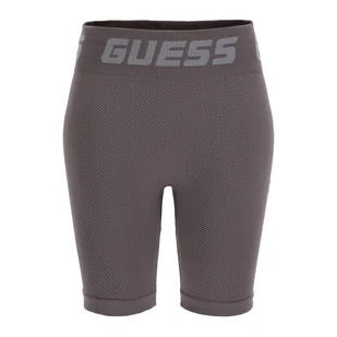 Damskie Spodenki GUESS TRUDY SEAMLESS BIKER V2BD04Z3290-G1CE – Szary - Spodenki damskie - miniaturka - grafika 1