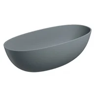 Wanny - OMNIRES SHELL175WWAG SHELL M+ wanna wolnostojąca, 175x78 cm, z syfonem ash grey - miniaturka - grafika 1