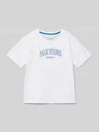 Koszulki dla chłopców - T-shirt z nadrukiem z logo model ‘DETROIT’ - miniaturka - grafika 1