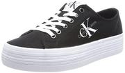 Sneakersy damskie - Calvin Klein Jeans Damskie sneakersy Vulc Flatform Essential Mono, czarne, 4 UK, Czarny, 37 EU - miniaturka - grafika 1