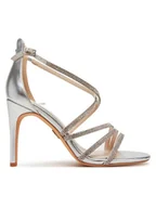 Sandały damskie - Buffalo Sandały Makai 2 1291262 Srebrny - miniaturka - grafika 1