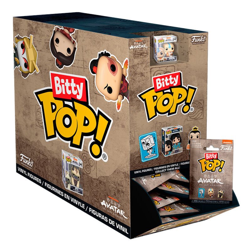 Funko POP Bitty Avatar: the Last Airbender Mix Aang Saszetka Bitty POP Losowa Figurka Kolekcjonerska