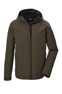 G.I.G.A. DX Męska kurtka funkcyjna/kurtka outdoorowa wodoszczelna z kapturem GW 32 MN JCKT, oliwkowa brązowa, 4XL, 41867-000 - Kurtki męskie - miniaturka - grafika 1