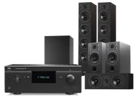 Kino domowe - Yamaha T758 V3i (czarny) + Diva 6 + 3 + 7 (czarny) + Basso 880 - miniaturka - grafika 1