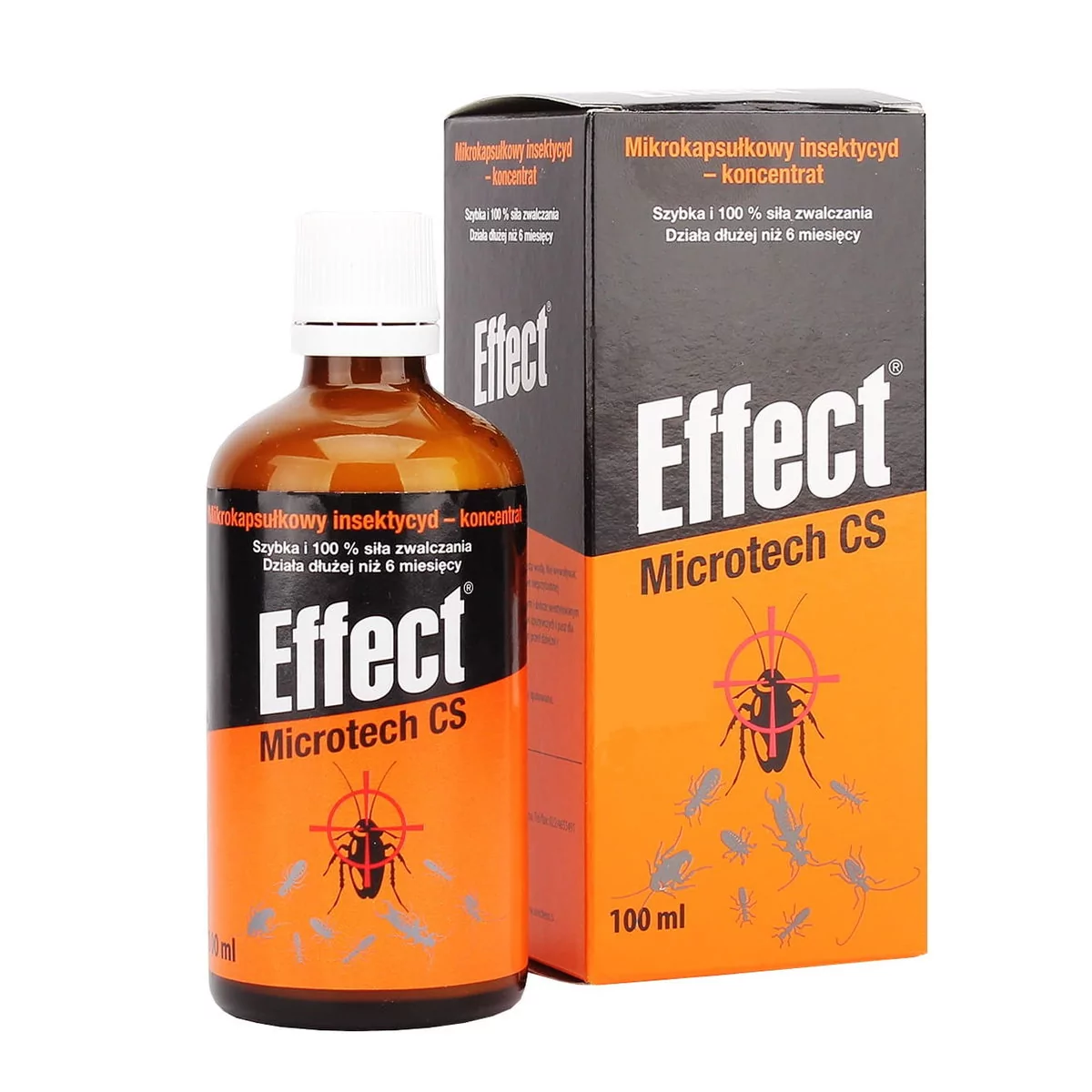 EFFECT Najlepszy preparat na pluskwy. Środek Effect Microtech CS 100ml.