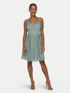 Sukienki - ONLY Sukienka letnia Helena 15204799 Zielony Regular Fit - miniaturka - grafika 1
